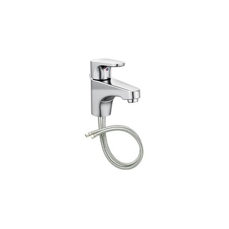 Moen Chrome One-Handle Low Arc Bathroom Faucet 46101